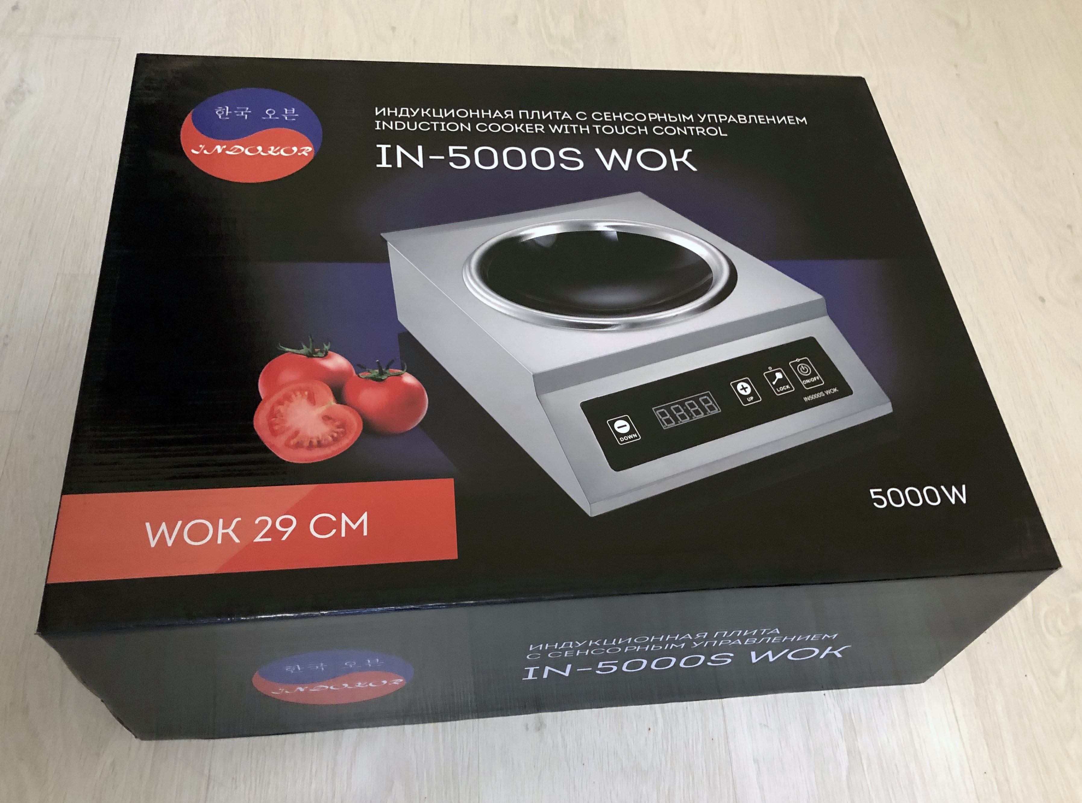 Плита индукционная INDOKOR IN5000S WOK