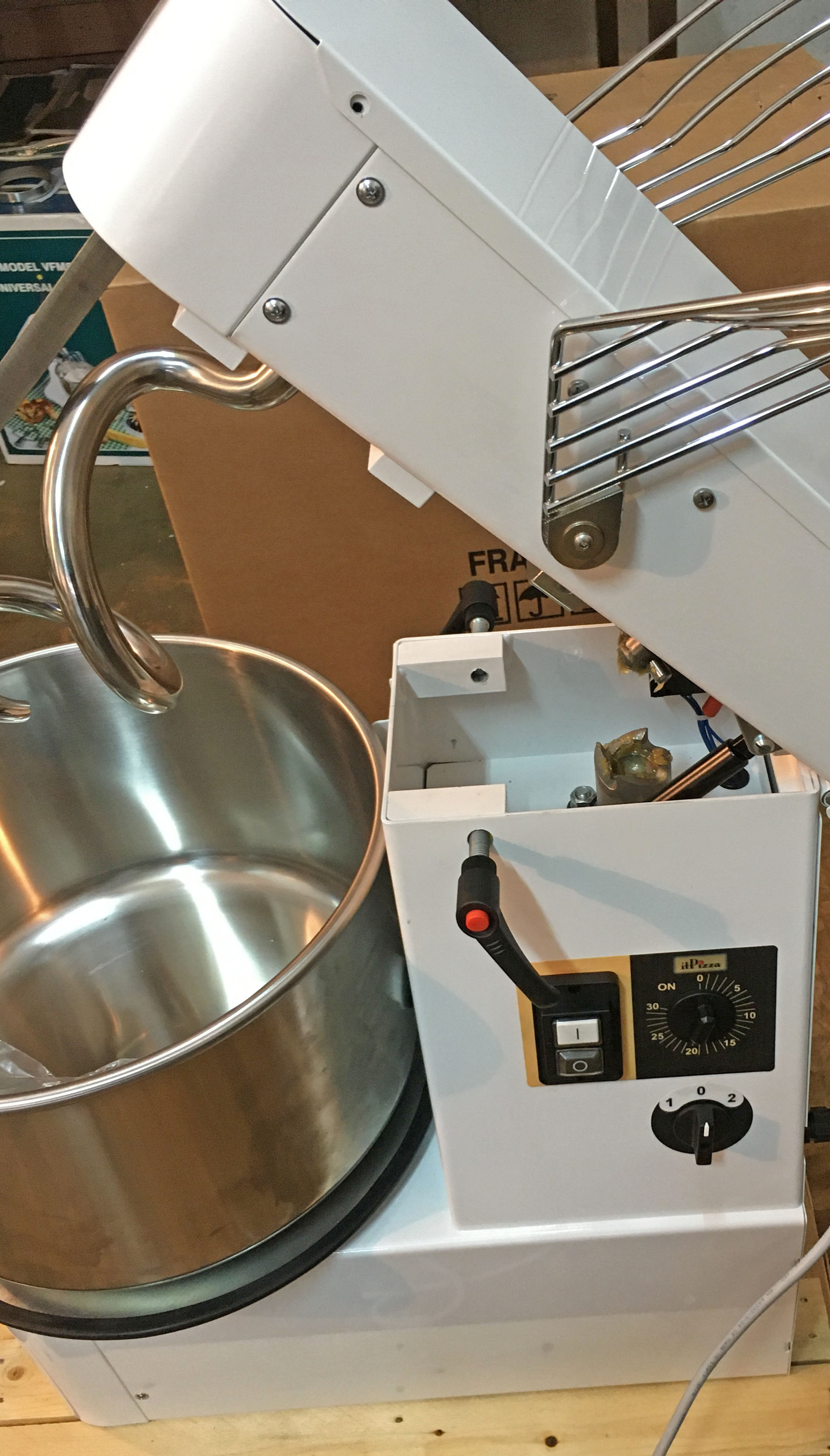 Тестомес спиральный ITPIZZA M-20-2S 3Ф