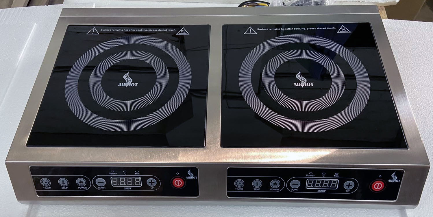 Плита индукционная двухкомфорочная AIRHOT IP7000 D