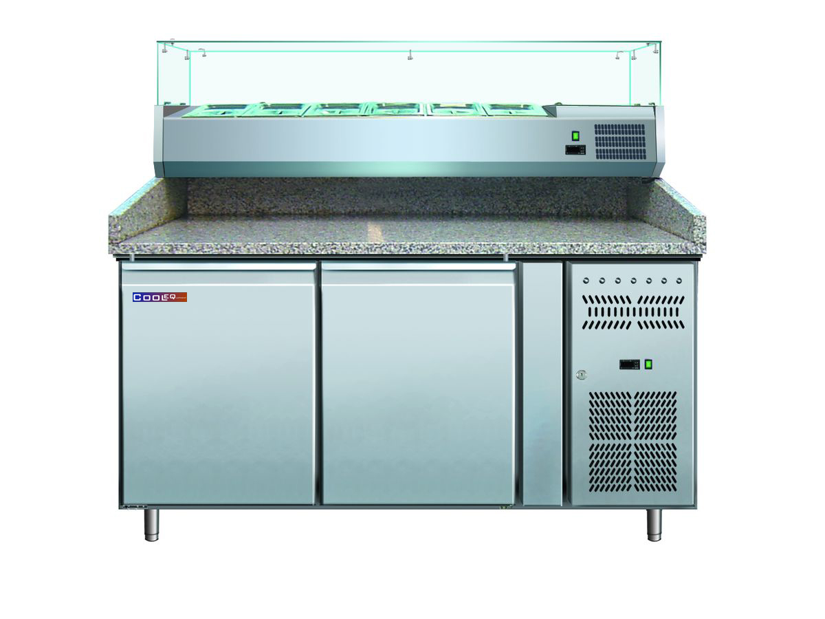 Стол холодильный для пиццы COOLEQ PZ2600TN-VRX380