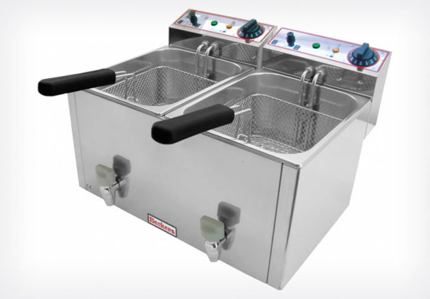 Фритюрница BECKERS FR 8+8 LT
